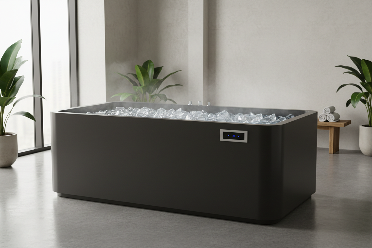 indoor cold plunge tub