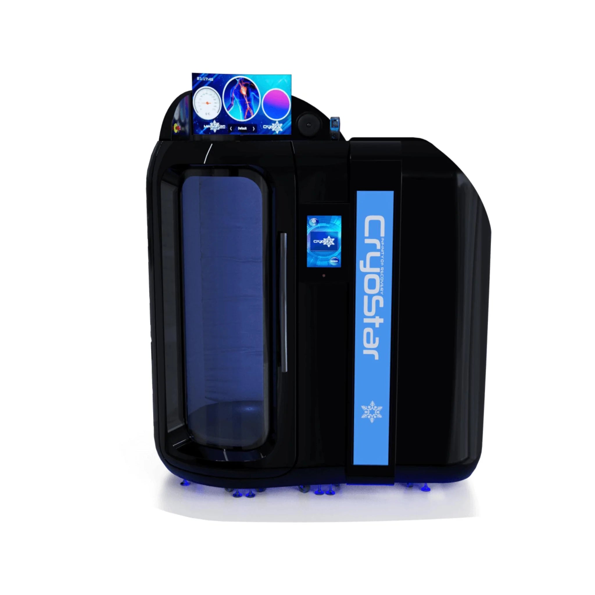 CryoStar Antarctica Grand Nitrogen Cryochamber (Open Head, Black)