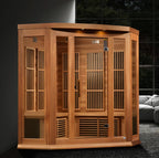 3 - Person FAR Infrared Sauna in Cedar