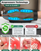 Lunix LX37 Hand Massager With Red Light