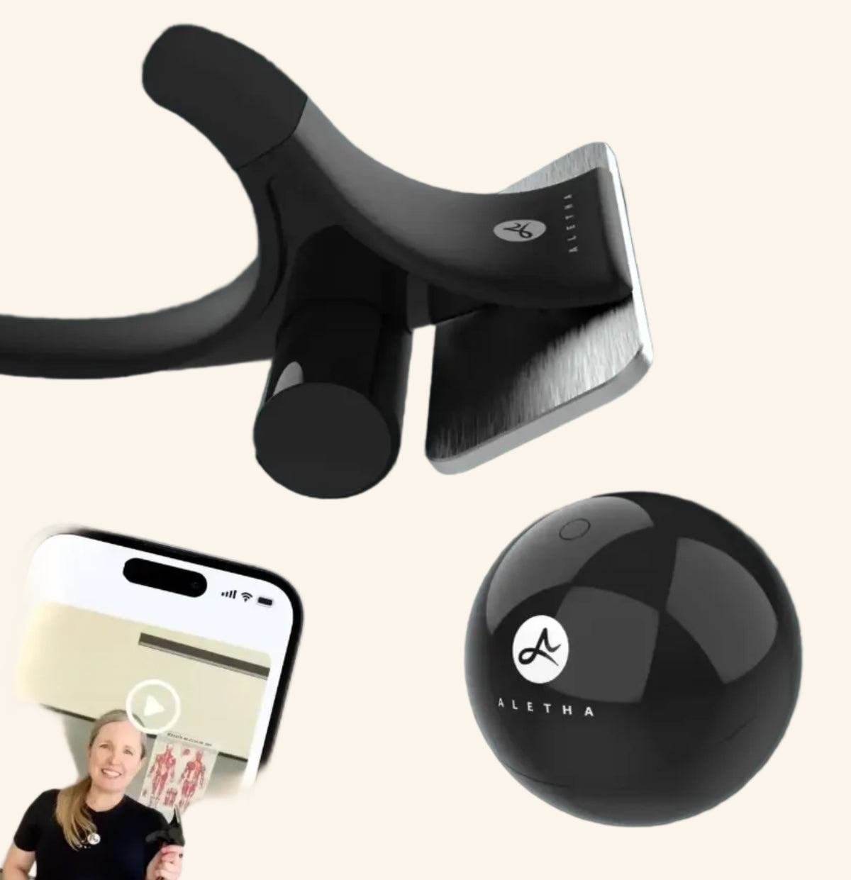 Aletha Health Hip Hook™ System + Orbit®, App