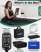 Lunix LX17 Portable Infrared Sauna Blanket