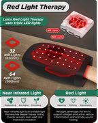 Lunix LX37 Hand Massager With Red Light