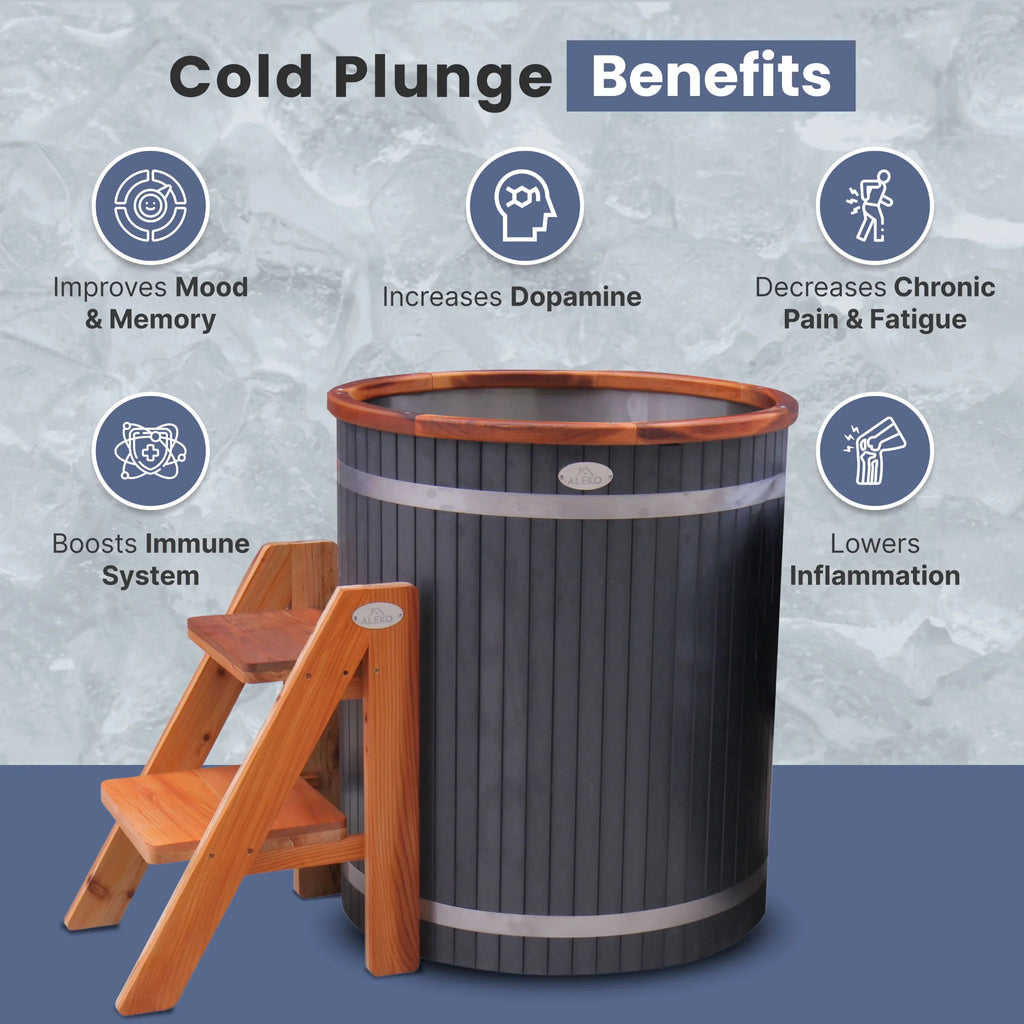 ALEKO Cold Plunge Personal Ice Bath