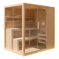 ALEKO Canadian Hemlock Traditional Indoor Sauna (4-6 People)
