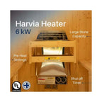 ALEKO Traditional Barrel Sauna with Canopy (2-4 Person; Outdoor/Indoor)