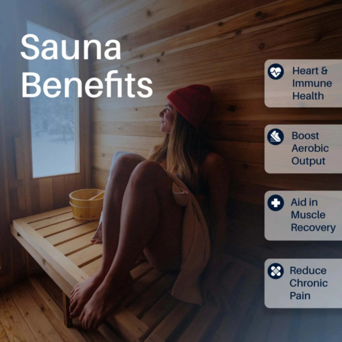 ALEKO Arnica Rustic Cedar Outdoor Sauna (4 People)
