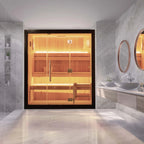 ALEKO Canadian Hemlock Traditional Indoor Sauna (4 People)
