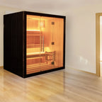 ALEKO Canadian Hemlock Traditional Indoor Sauna (4 People)
