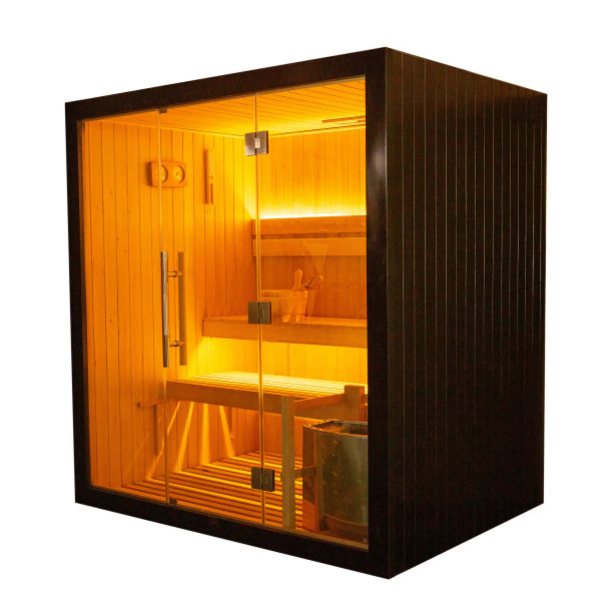 ALEKO Canadian Hemlock Traditional Indoor Sauna (4 People)