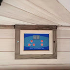 HeatWave Cedar FAR Infrared Sauna (4 Person, Corner Unit)