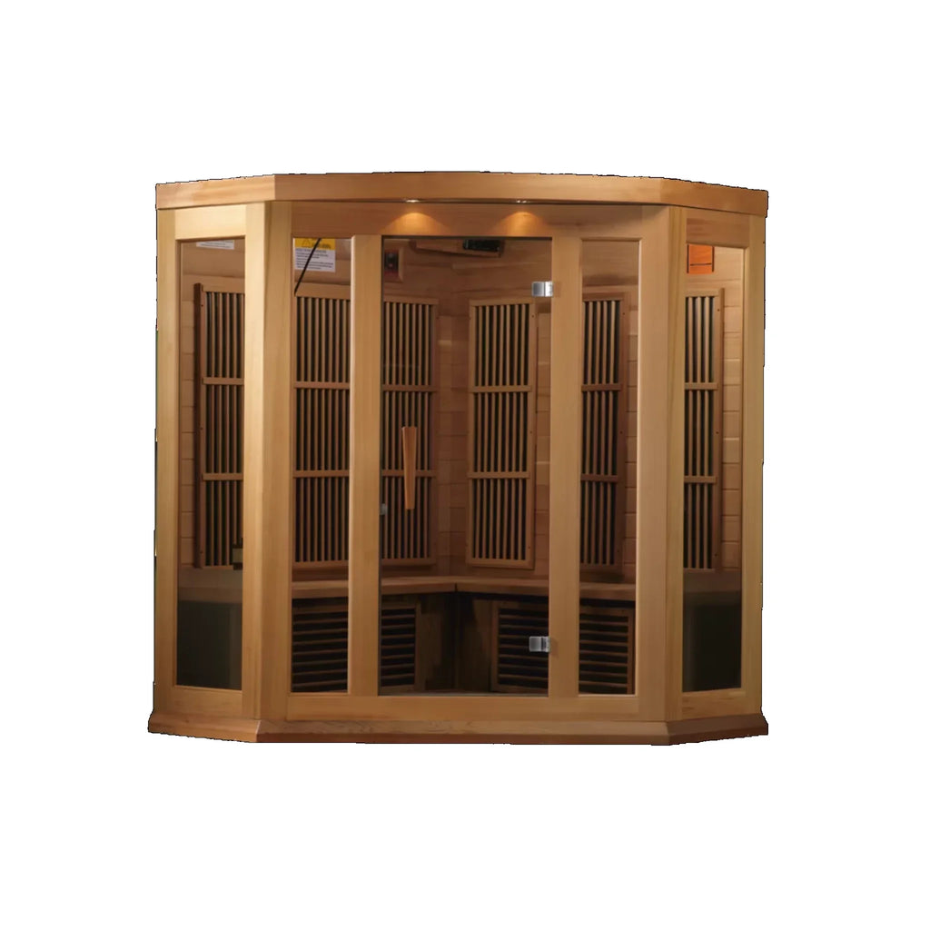 HeatWave Cedar FAR Infrared Sauna (3 Person, Corner Unit)