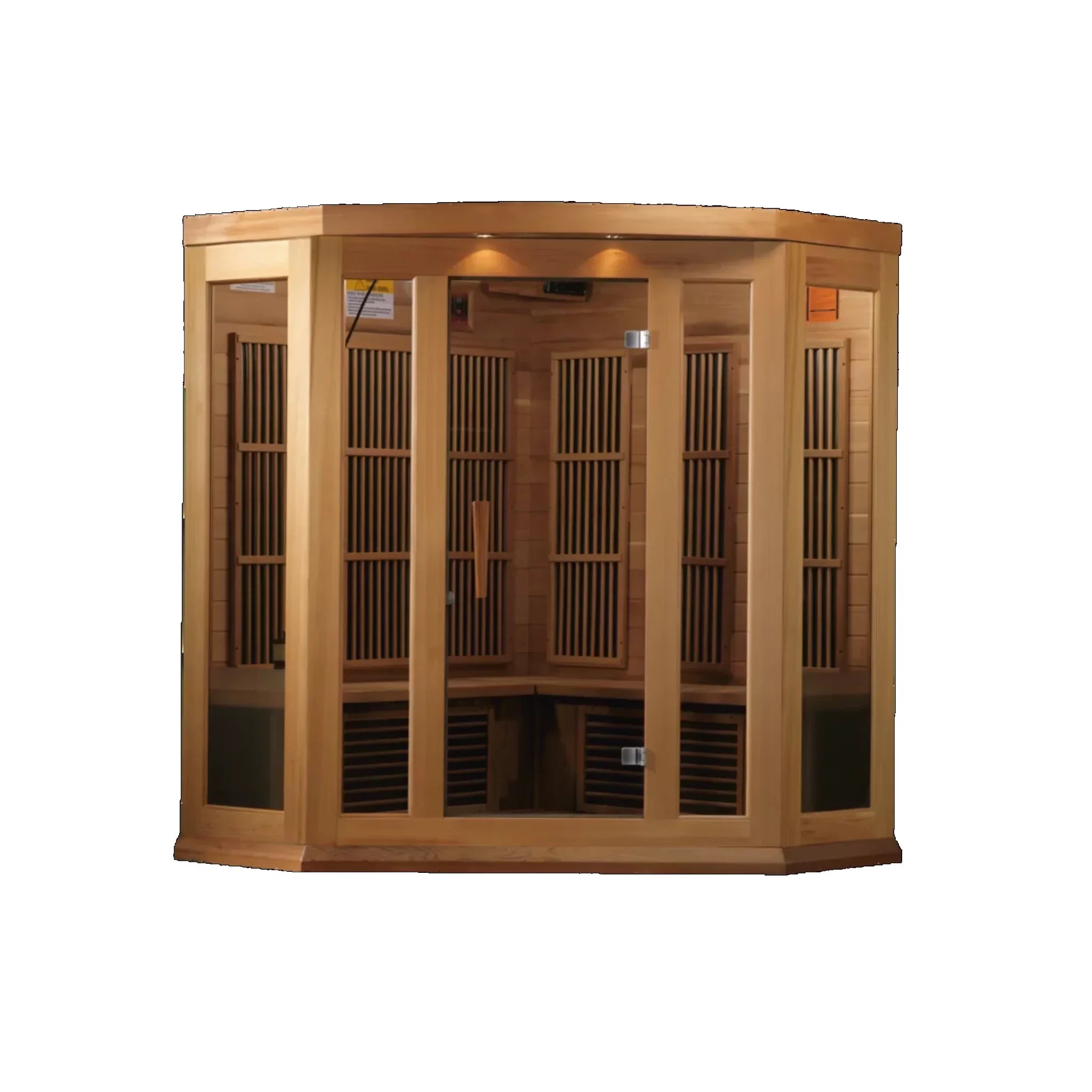 HeatWave Cedar FAR Infrared Sauna (3 Person, Corner Unit)