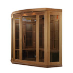 HeatWave Cedar FAR Infrared Sauna (3 Person, Corner Unit)