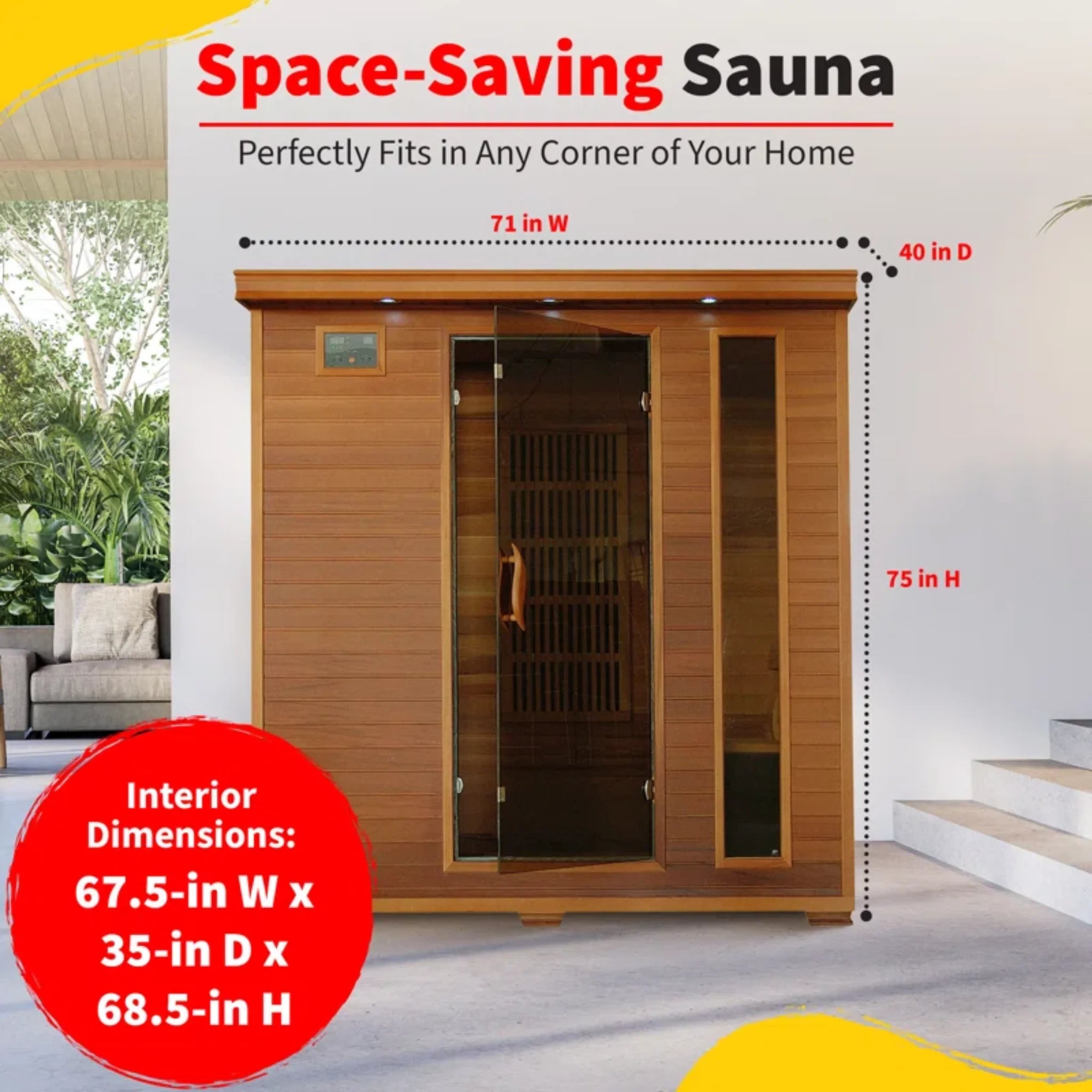 Heatwave Klondike Infrared Sauna (4 Person)