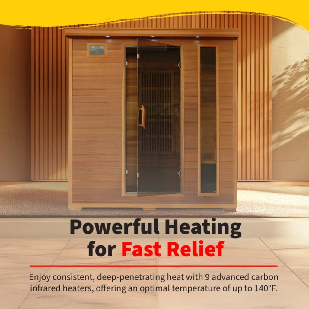 Heatwave Klondike Infrared Sauna (4 Person)