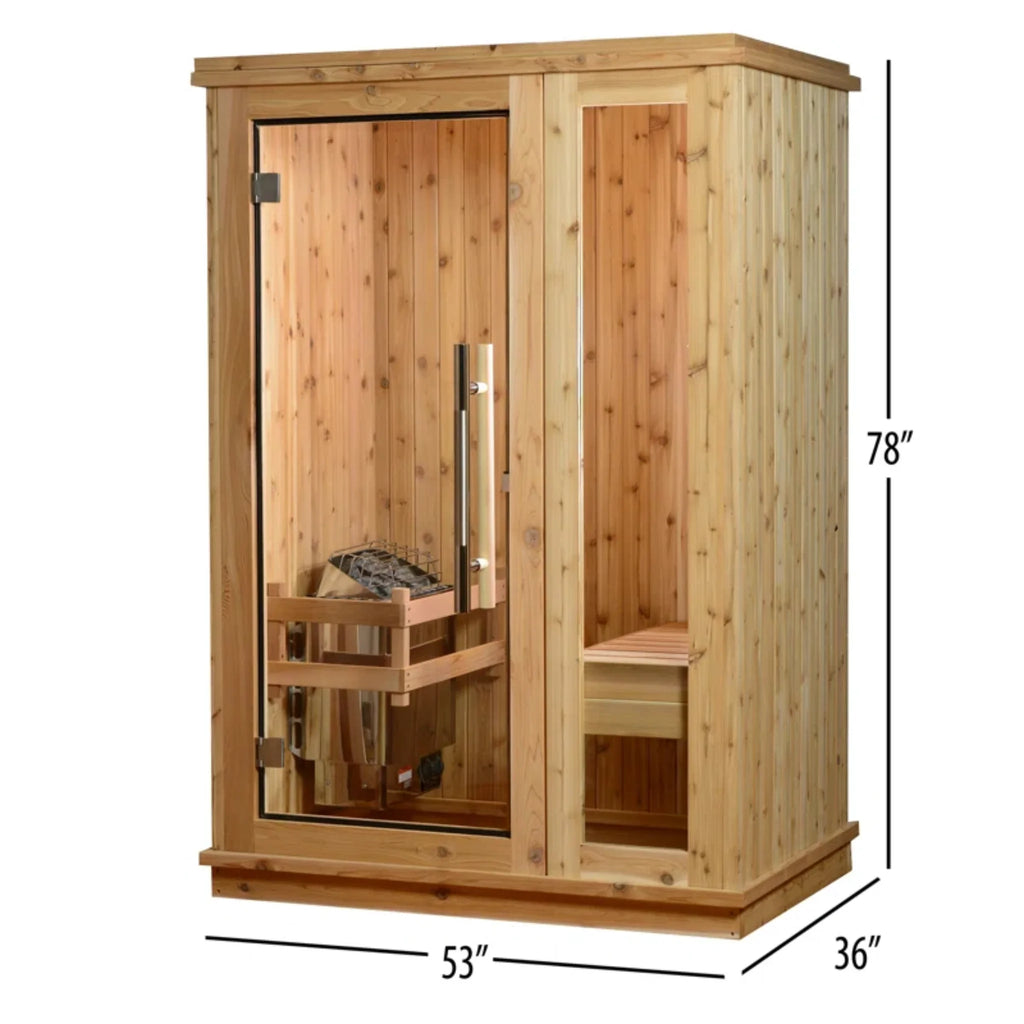 Heatwave Logan Traditional Steam Sauna (1 Person)