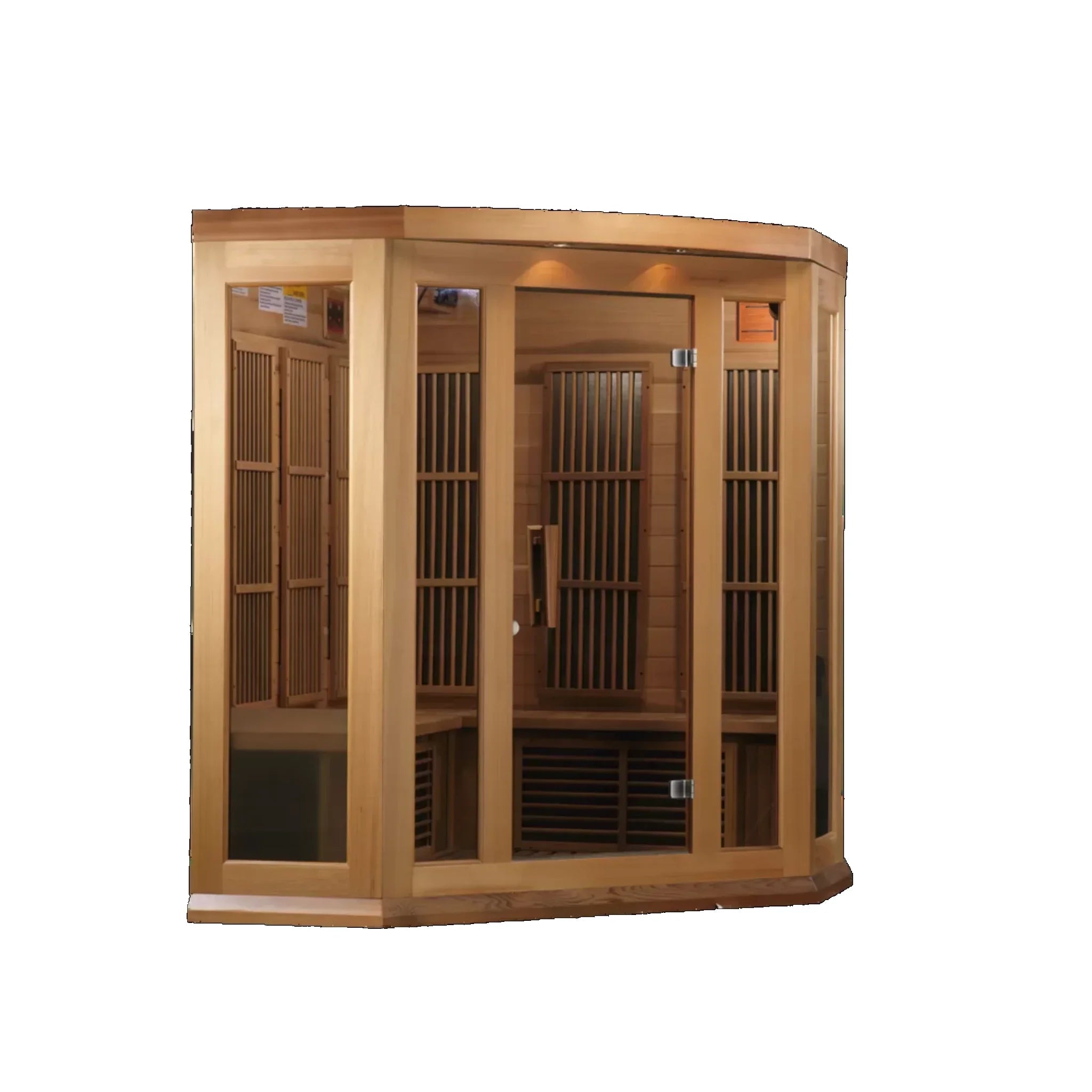 HeatWave Cedar FAR Infrared Sauna (3 Person, Corner Unit)