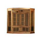 HeatWave Cedar FAR Infrared Sauna (3 Person, Corner Unit)