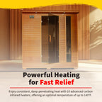 Heatwave Cedar Infrared Sauna (6 Person)