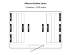 Heatwave Cedar Infrared Sauna (6 Person)
