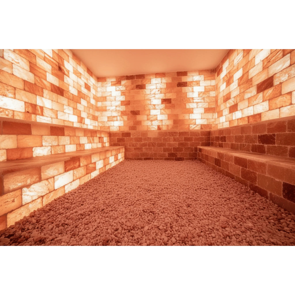 Himalayan Salt Room 16'x16' (4"x8" Bricks)