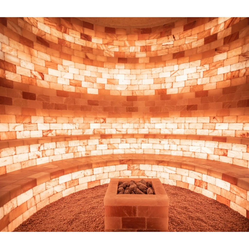 Himalayan Salt Room 16'x16' (4"x8" Bricks)