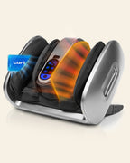 Lunix LX21 Foot and Calf Massager, Gray