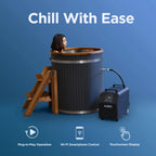 ALEKO Lumina Dual Cold Plunge Hot Tub Chiller — 1 HP