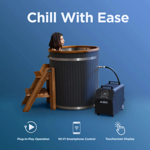 ALEKO Lumina Dual Cold Plunge Hot Tub Chiller — 1 HP