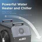 ALEKO Arctica Inflatable Cold Plunge Tub &amp; 1 HP Chiller/Heater Kit