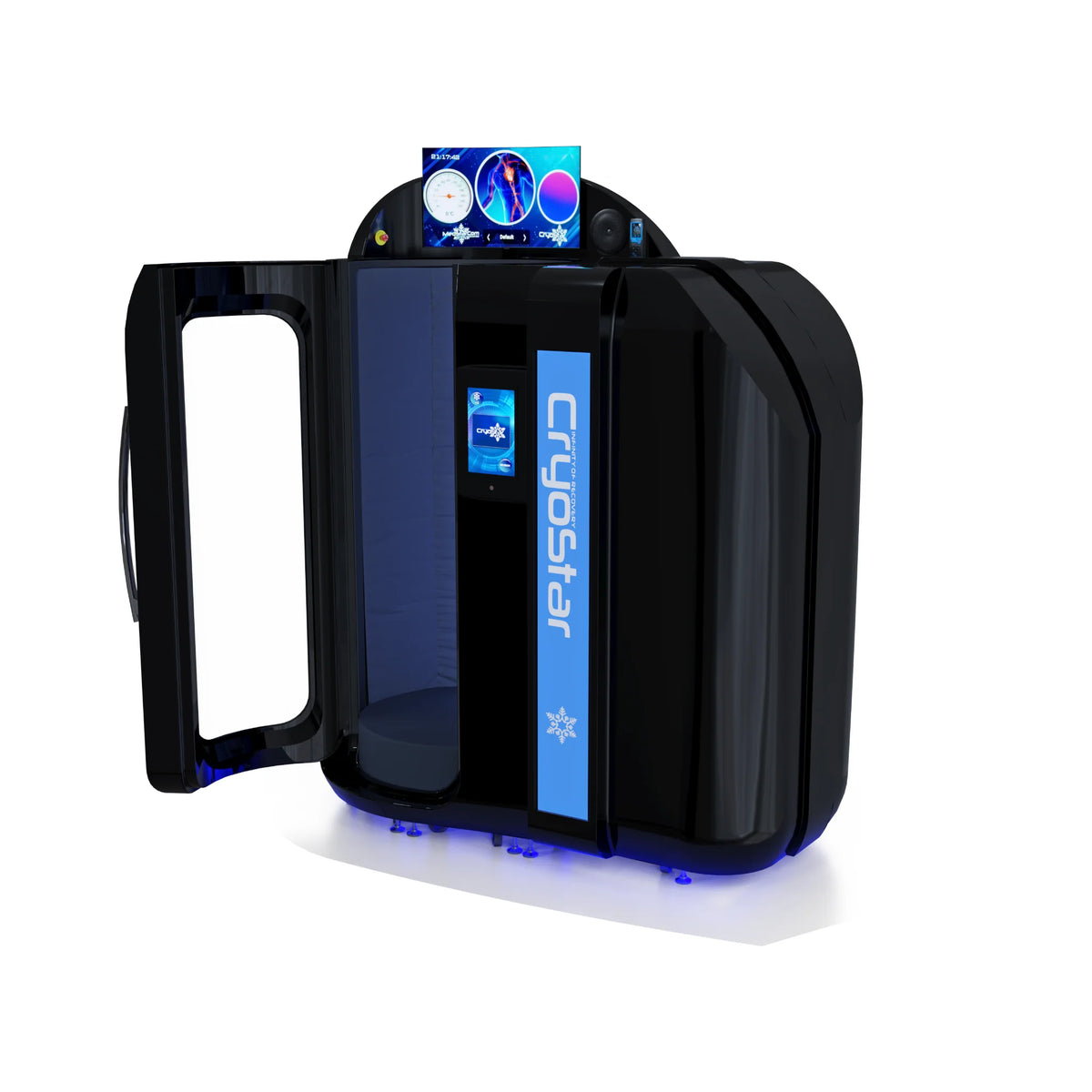 CryoStar Antarctica Grand Nitrogen Cryochamber (Open Head, Black)