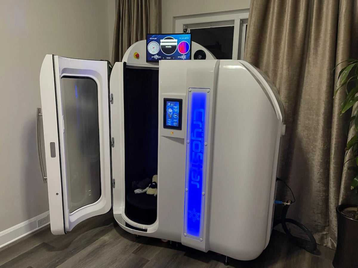 CryoStar Antarctica Grand Nitrogen Cryochamber (Open Head, White)