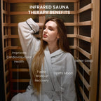 ALEKO Oasis Hemlock Infrared Sauna (1 Person)