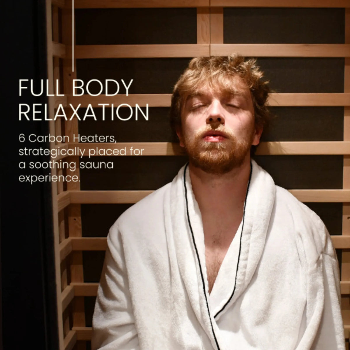 ALEKO Oasis Hemlock Infrared Sauna (1 Person)