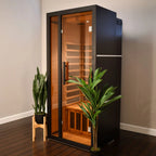 ALEKO Oasis Hemlock Infrared Sauna (1 Person)