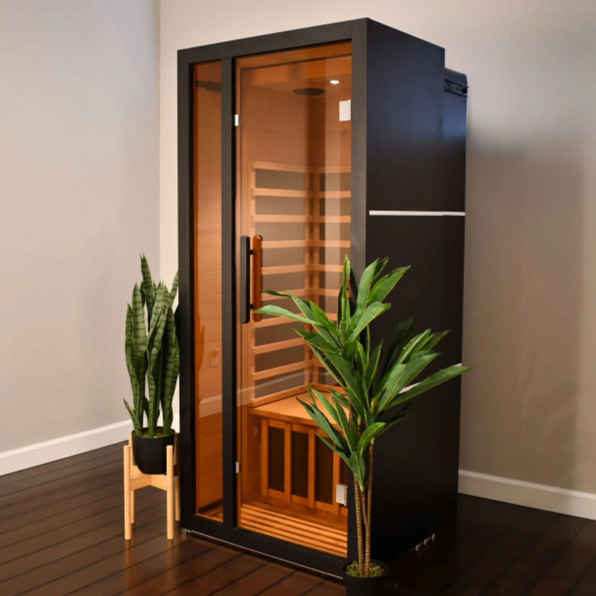 ALEKO Oasis Hemlock Infrared Sauna (1 Person)