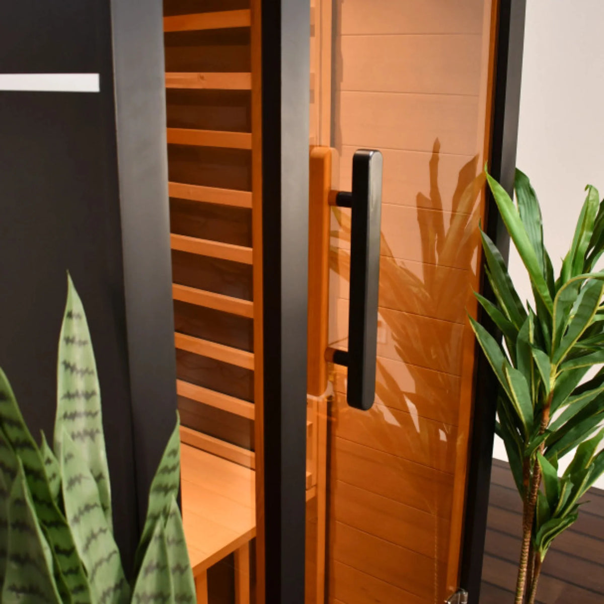 ALEKO Oasis Hemlock Infrared Sauna (1 Person)