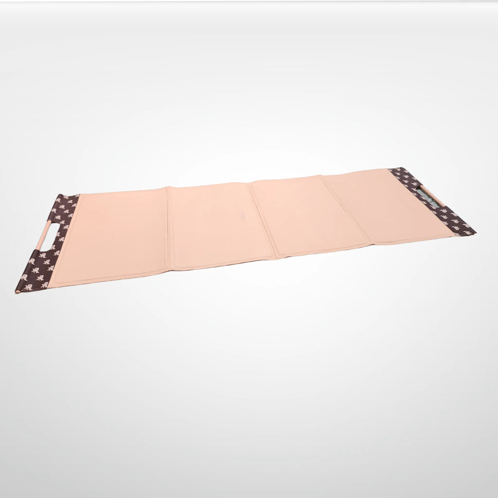 I AM Handcrafted Fitness Mat, Leather