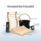 ALEKO Selenia Outdoor Sauna (4 People)
