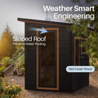 ALEKO Selenia Outdoor Sauna (4 People)