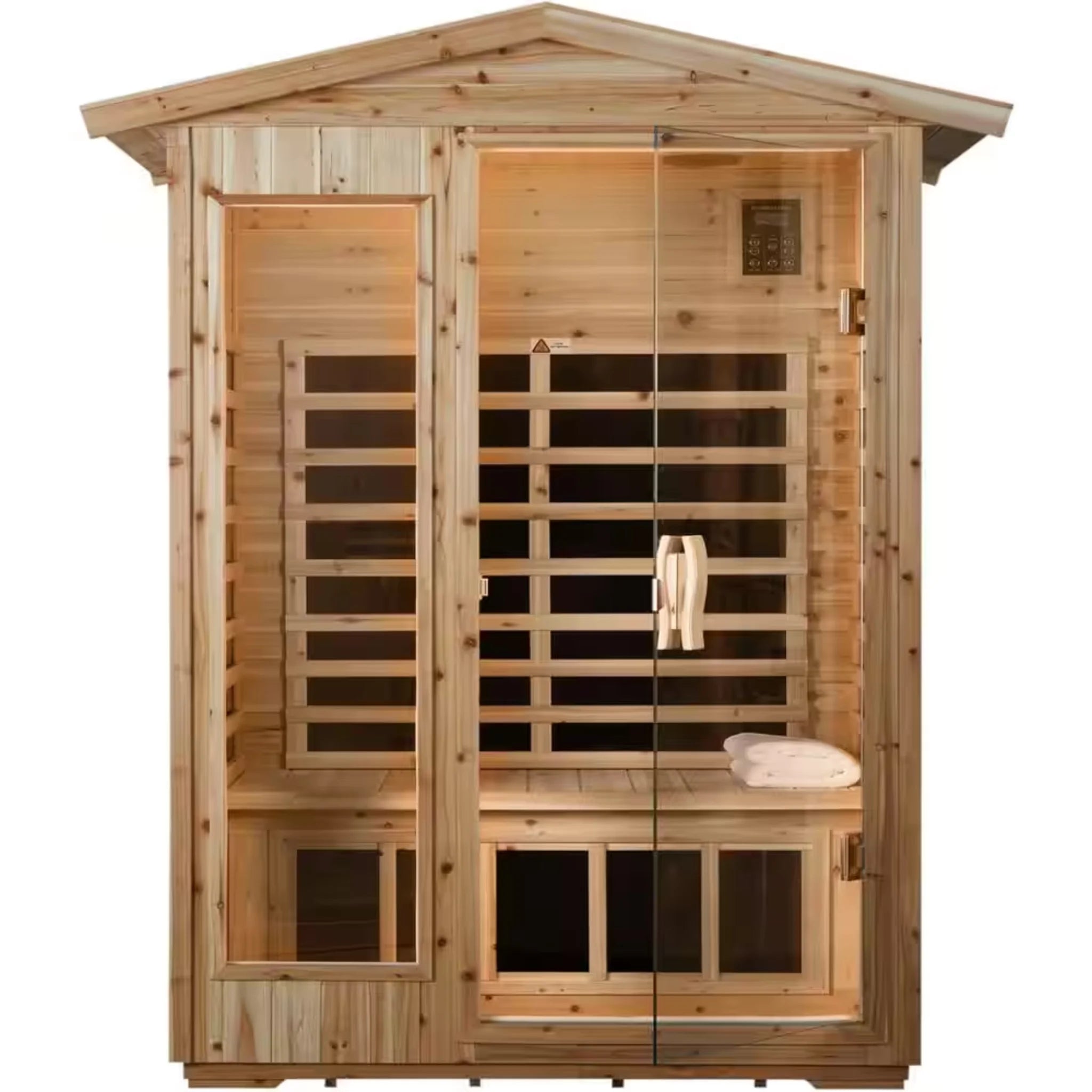 Spygo Moray Outdoor Fir Infrared Sauna (1-2 Person)