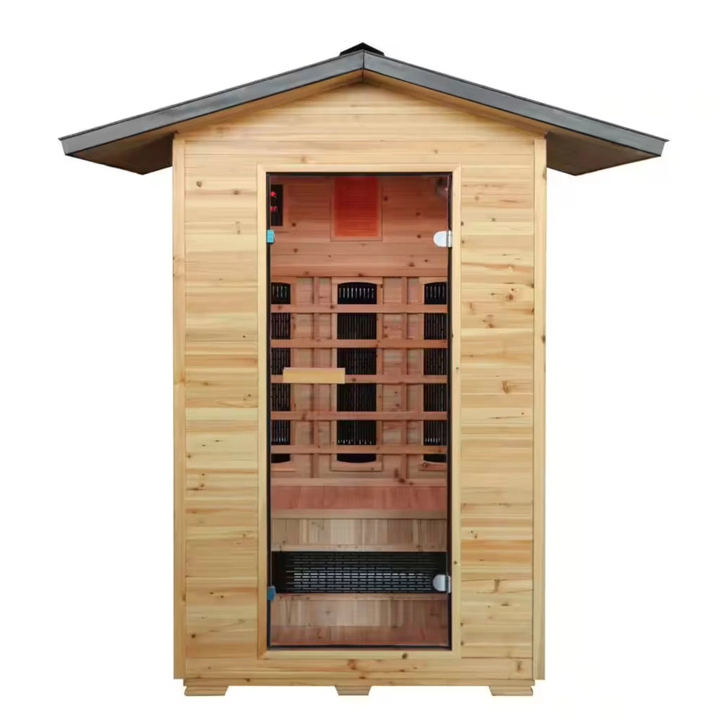 SunRay Saunas Burlington Outdoor Infrared Sauna (2 Person)