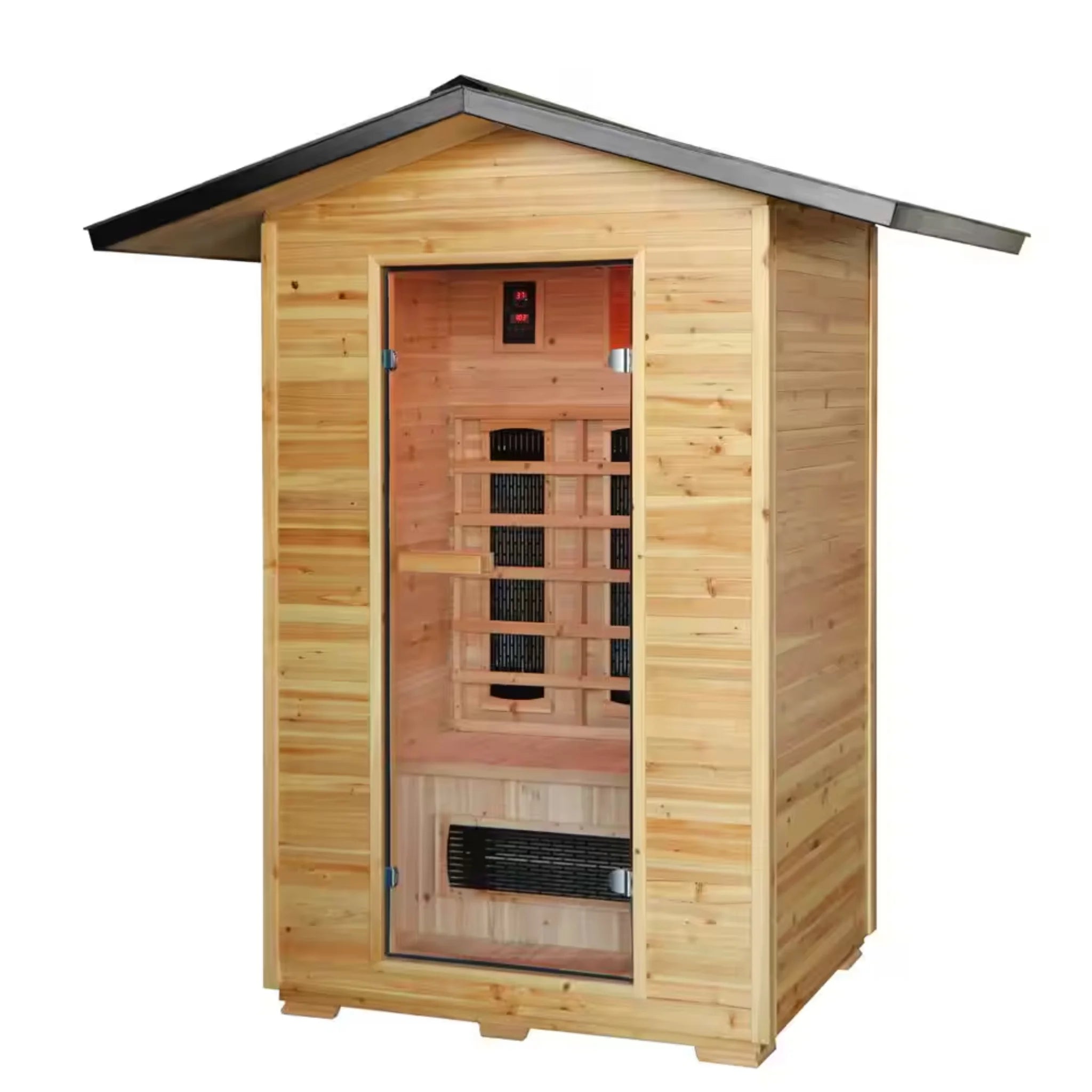 SunRay Saunas Burlington Outdoor Infrared Sauna (2 Person)