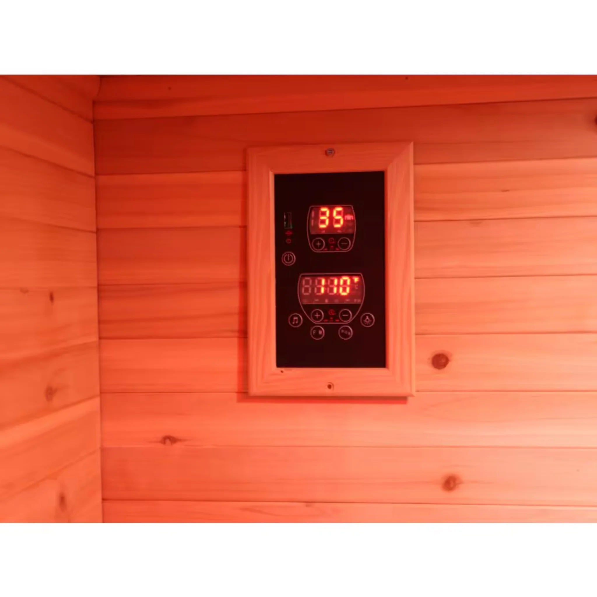 SunRay Saunas Burlington Outdoor Infrared Sauna (2 Person)