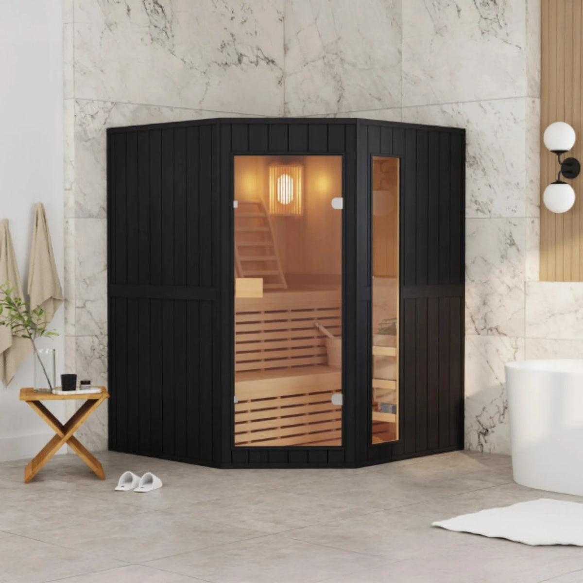 ALEKO Viola Traditional Indoor Sauna (3-4 People)