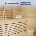 ALEKO Viola Traditional Indoor Sauna (3-4 People)