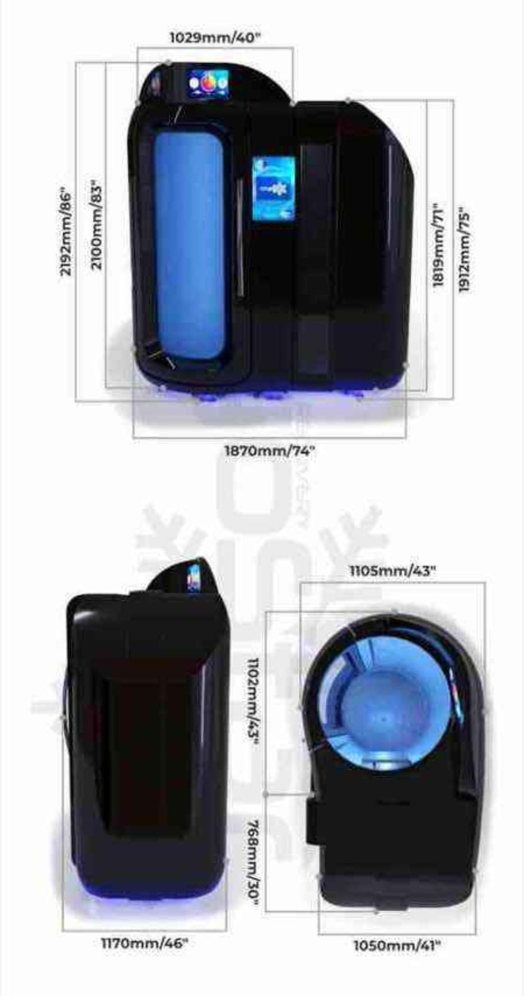 CryoStar Antarctica Electric Cryochamber (Open Head)