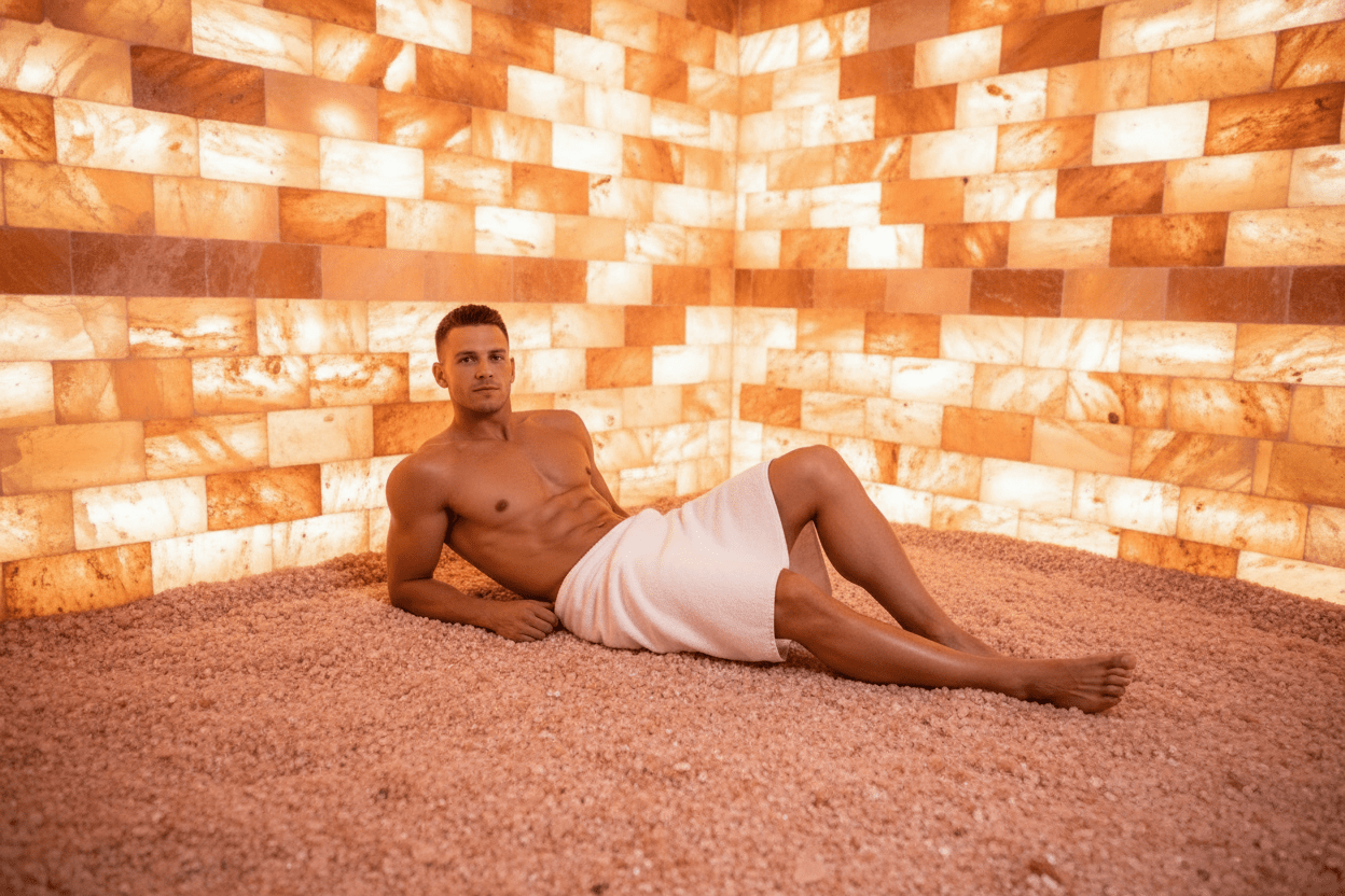 Himalayan Salt Room 4'x4' (4"x8" Bricks)